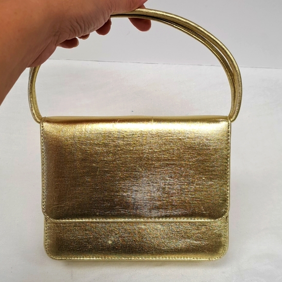 Vintage JOHN HART handmade in Canada evening  bag with handle - Picture 2 of 14
